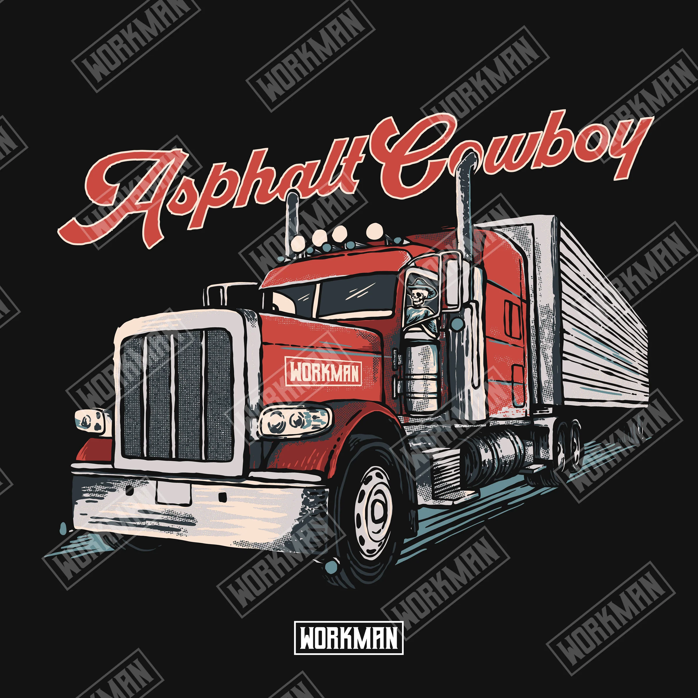 Asphalt Cowboy - Tee - Image 6