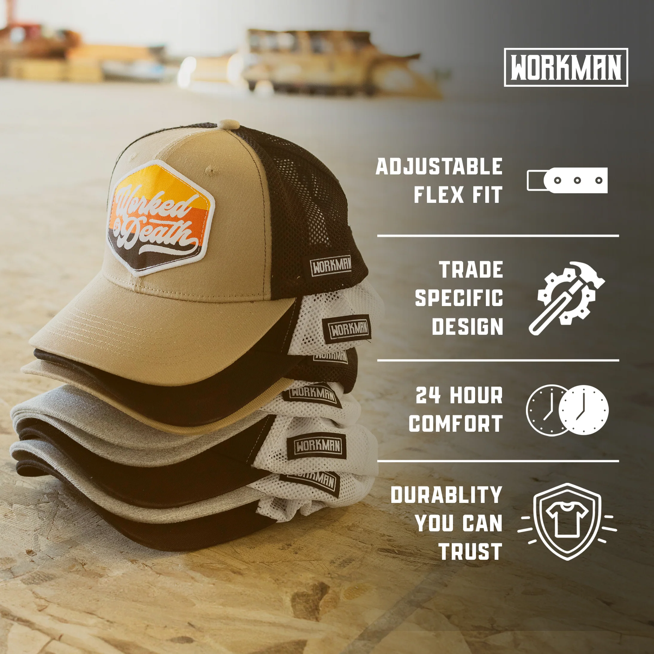 Blue Collar To The Bone - Snapback - Image 3