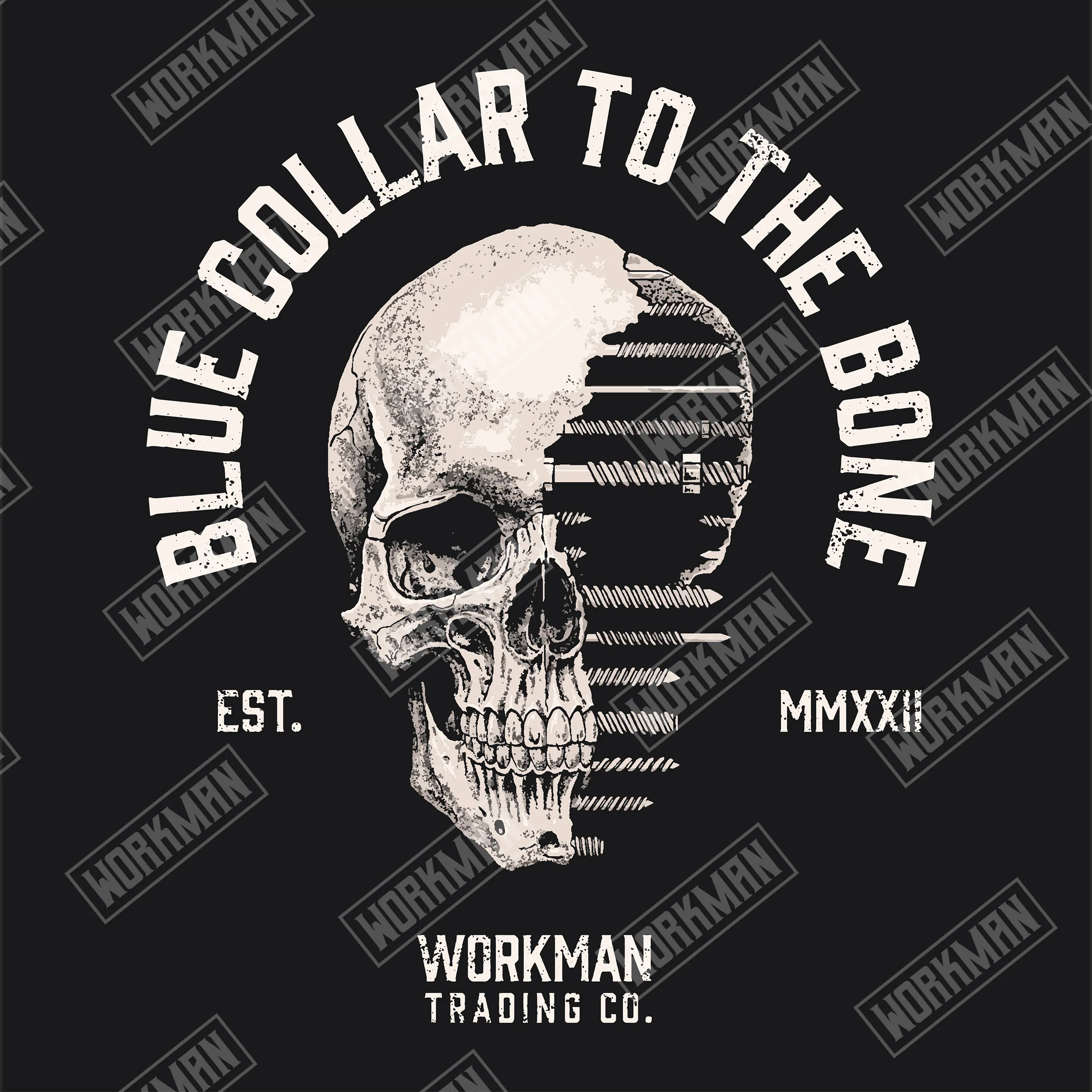 Blue Collar To The Bone - Tee - Image 6