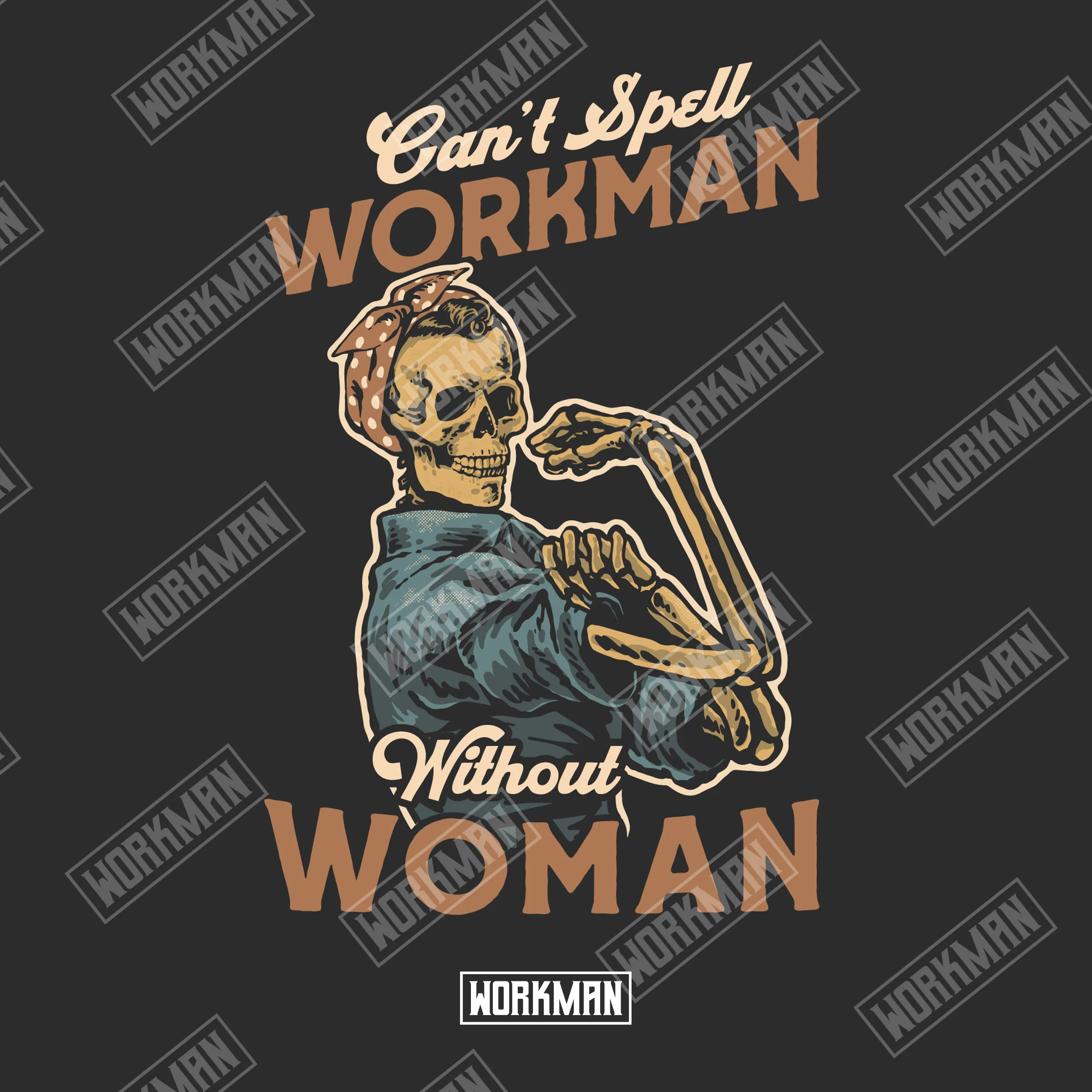 Can't Spell Workman Without Woman - Hoodie - Image 7