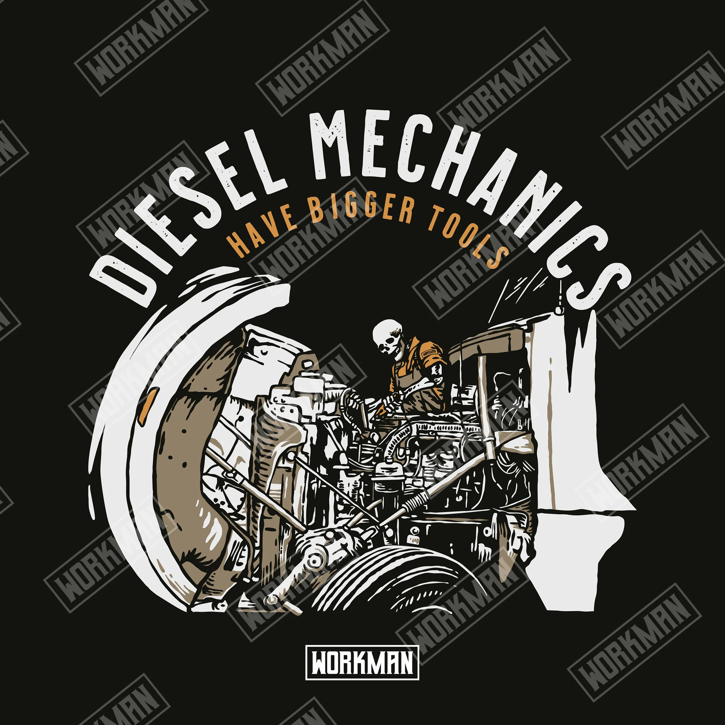 Diesel Mechanics HBT - Hoodie - Image 7