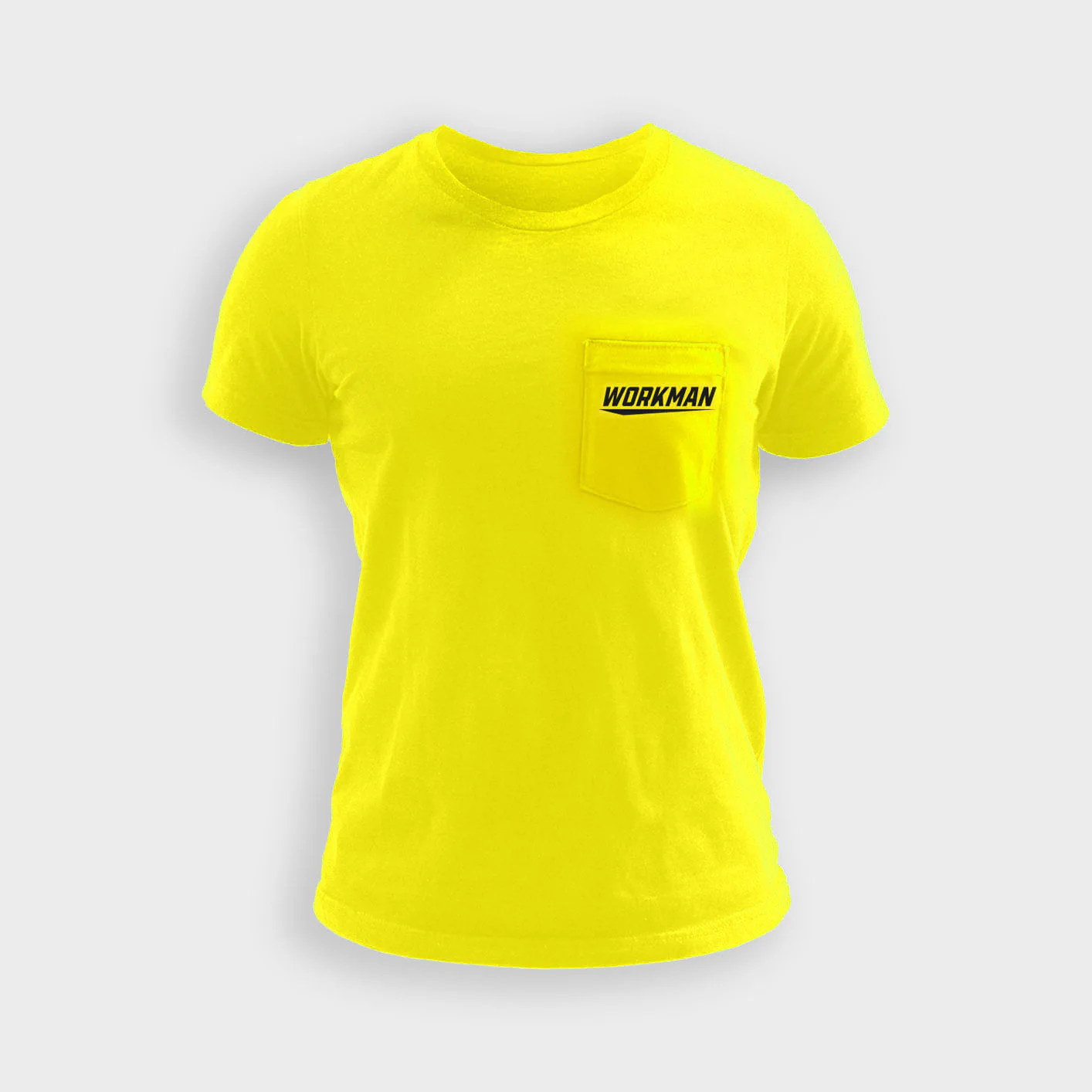 Shake Hands With Danger - Pocket Tee (Hi-Vis) - Image 4