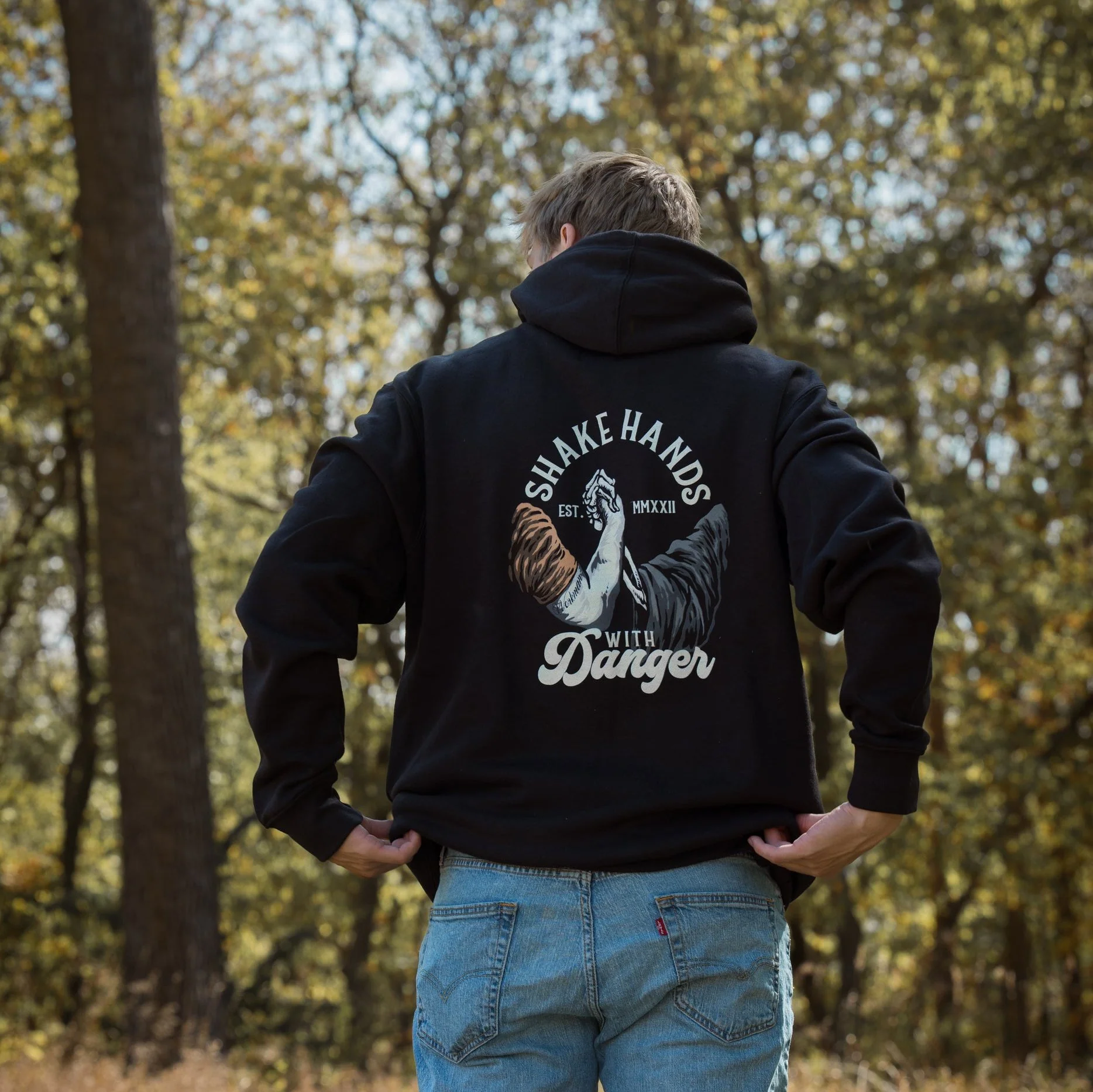 Shake Hands With Danger - Hoodie - Image 3
