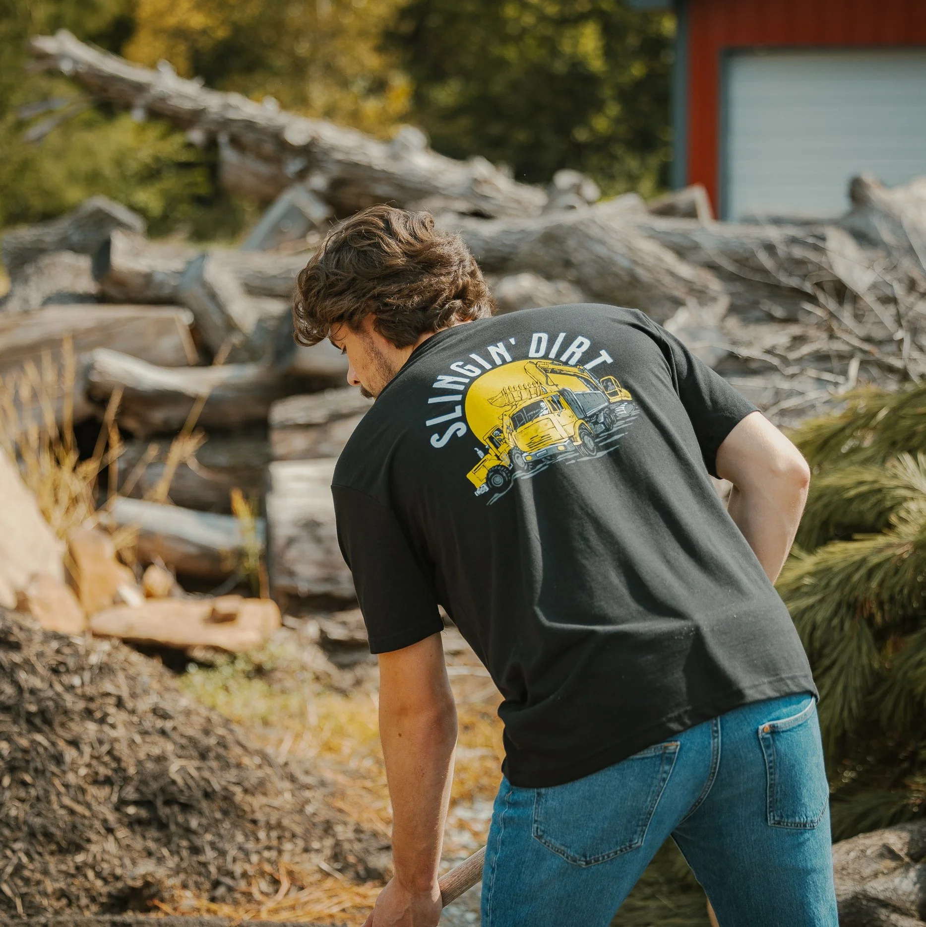 Slingin' Dirt - Tee - Image 5