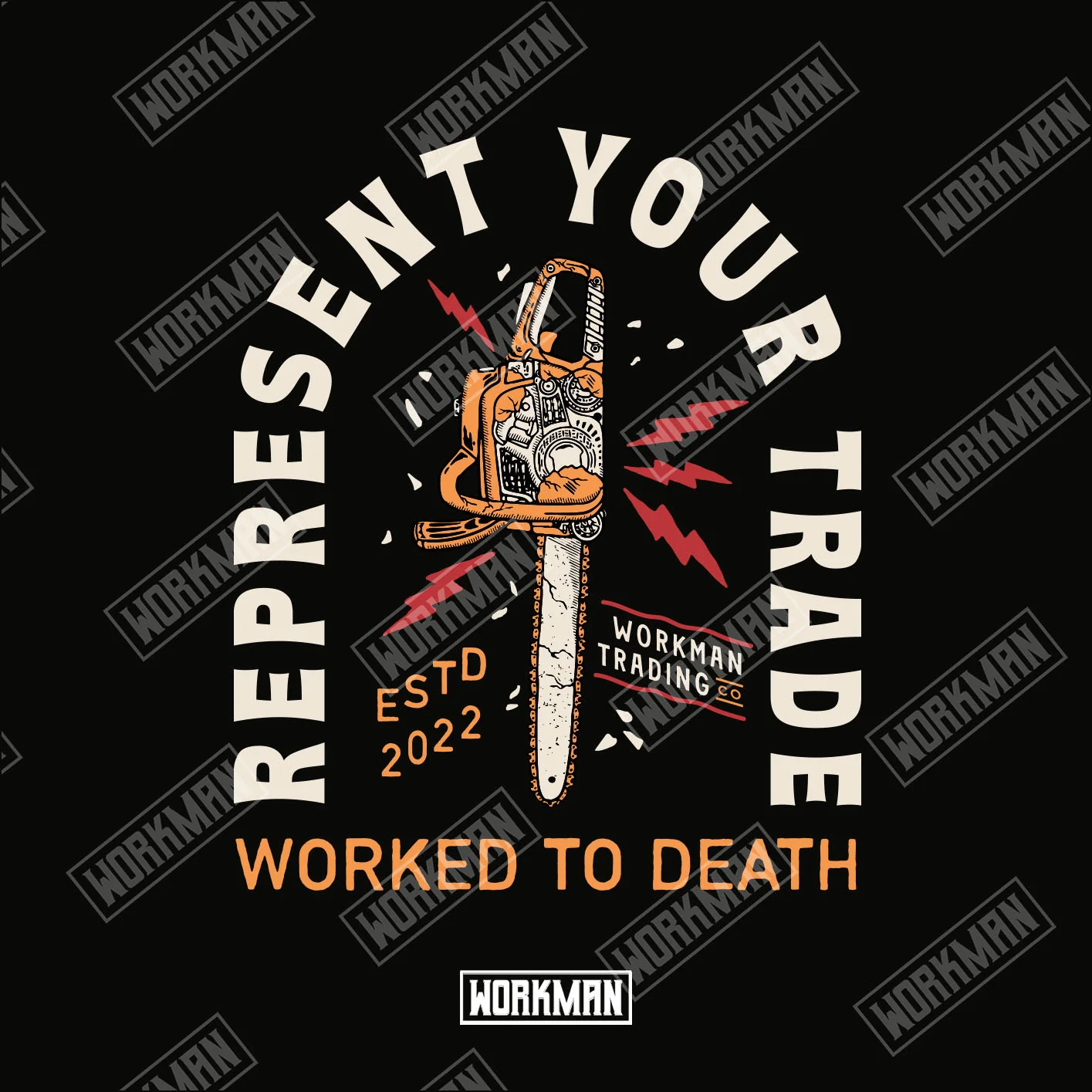 'Til It Dies (Chainsaw) - Tee - Image 3