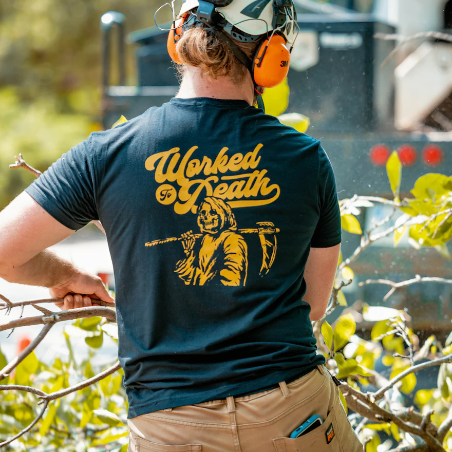 Worked To Death - Tee - Image 3